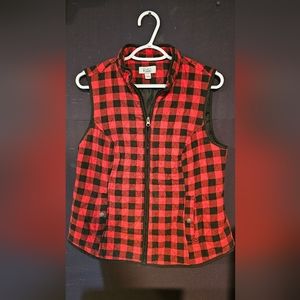 Buffalo Plaid Vest by Croft & Barrow